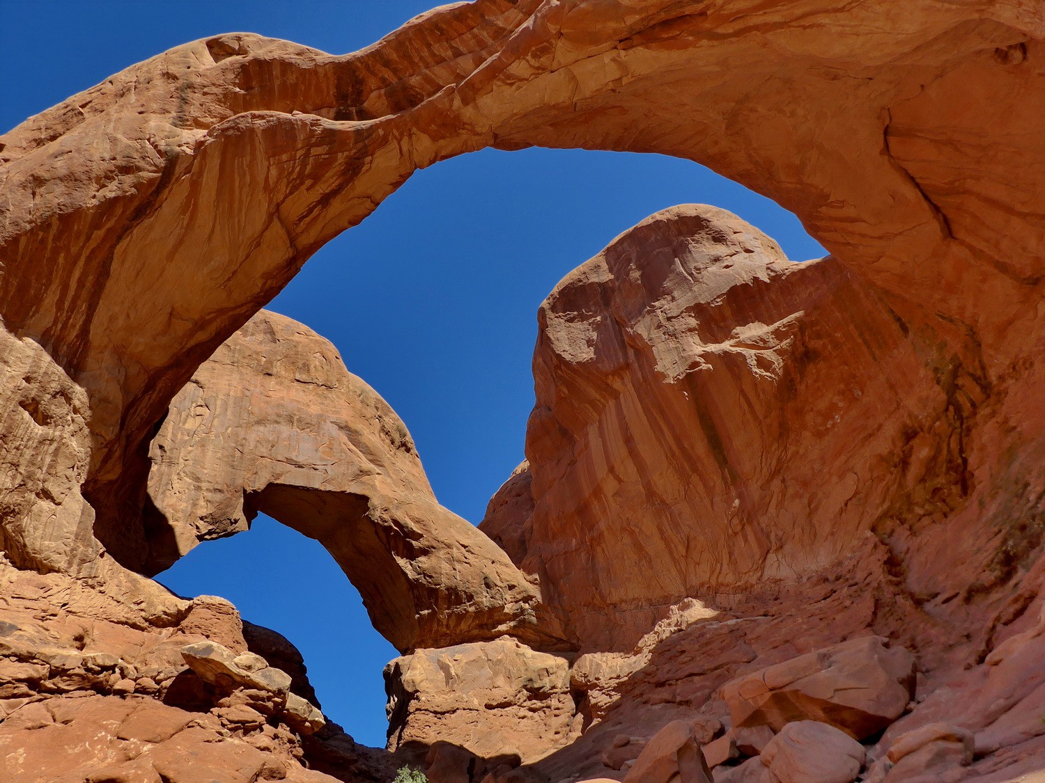 Double Arch in the Arches National Park